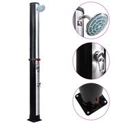 vidaXL Douche solaire d'extérieur avec pomme de douche et robinet 40 L 92391