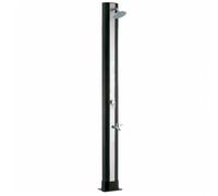 Douche solaire en PVC - Droite - 35 L avec rince-pieds - Générique - Douche piscine