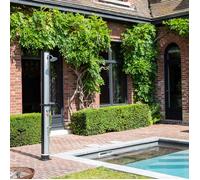 Happy Garden Douche d'extérieur solaire FIDGI 35 L noire et argent