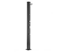 Gre Douche solaire Aluminium Round 32 l Noir