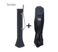 Douche Solaire - HAPPY GO - Anthracite - 23 L - Polyéthylène HD - 120 cm