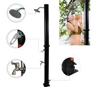 Douche solaire Mucola Douche de jardin Douche de piscine extérieure Douche de camping Douche extérieure Douche de pluie Douche de pied Douche de piscine - 20L noir