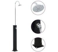 Douche Solaire 214 cm 20 L Camping Piscine Jardin Extérieur Portable vidaXL