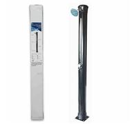 Douche Solaire Piscine - EDG - Aluminium - 40 Litres Avec Mitigeur- Se Raccorde A Un Tuyau D'arrosage