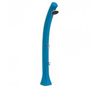 Douche solaire polyéthylène HD Happy 4x4 avec rince pieds - FORMIDRA - Bleu
