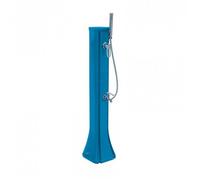 Douche solaire HAPPY GO - 23L - Bleue - rince pieds - Formidra - Douche piscine