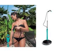 Douche solaire Ewuaqua 72141 ensemble complet mobile pour jardin/terrasse, douche de jardin