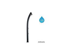 Douche solaire so jolly anthracite 33l + rince pieds