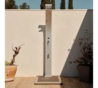 Douche solaire Spring 30L Poolstar Formidra Coloris - Gris métallisé
