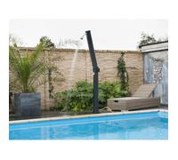 Douche solaire UBBINK Solaris Xtra - Tube ABS 23L - À sceller au sol