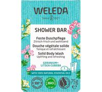 Douche solide Weleda Géranium & Litsée 75g