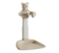 Douche sur pied pour bain de bébé, support de douche pour bébé - Support de douche à base antidérapante Support de bain pour bébé debout | Siège de bain réglable d'aide de bain portatif pour la mère d