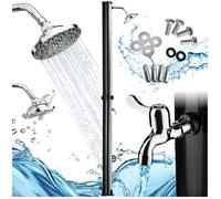 Douche - TECTAKE - Douche solaire TINTO en polychlorure de vinyle 20 litres - Noir
