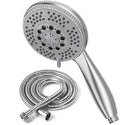Douche - VINABO - Multifonctionnel - 5 modes de pulvérisation - 1,5 m flexible - ABS chromé