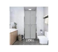 vidaXL Porte de douche ESG dépoli 101x190 cm