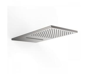Douches murales acier inoxydable anticalcaire 2 types de jet (Pluie/Cascade). 2 - TRES 29990301AC