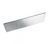 Douches murales acier inoxydable anticalcaire 2 types de jet (Pluie/Cascade). 280x550 mm. - TRES 29990301