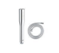 Douchette 1 jet Vitalio Get Stick chromé avec flexible 175