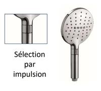 Douchette 140 mm 3 jets THERMADOR - DC064CR