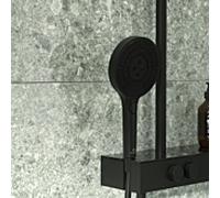 Douchette 3 fonctions Ideal Standard Solos A7896XG Ø 13 cm, Noir soie