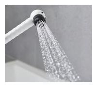 Douchette à main 2 jets noir et blanc, Hansgrohe Jocolino Zèbre