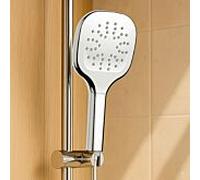 Douchette à main AquaCraft 120 12010101-00 120 mm carré, 1 jet, 6 l/min, chromée