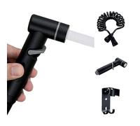 Douchette à main, embout de bidet, tuyaux flexibles, double valve, tuyau de douche, pulvérisateur, convient pour les toilettes, les douches