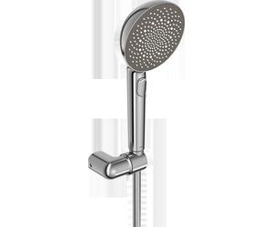 Douchette à main HANSA HANSAAURELIA, 3 jets, 110mm, avec bouton poussoir, 4733010080, Couleur: Acier brossé