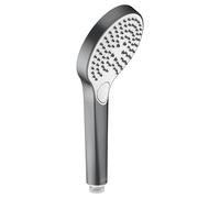 Keuco douchette à main IXMO 59580130300 avec 3 types de jets, noir chromé brossé