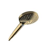 Douchette à main Raindance Select S 120 3jet PowderRain aspect doré poli