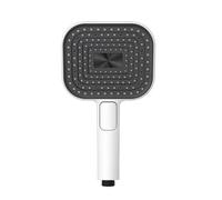 Douchette à main réglable, 3 modes, pomme de douche à grand débit, mélangeur à économie d'eau à haute pression, accessoires de salle de bains(White top)