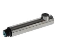 Douchette à main Villeroy & Boch Steel Shower, pommeau de douche de rechange pour robinetterie de cuisine Steel Shower, avec jet confort enrichi en air, pièce de rechange pour cuisine, acier inoxydabl