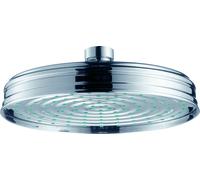Douchette à tête plate Hansgrohe AXOR Montreux 1jet, 180 mm, 28487800, couleur :