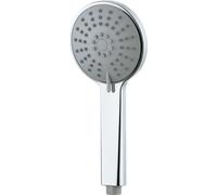 Douchette anti-calcaire. ronde. 3 fonctions. Couleur chrome. edm