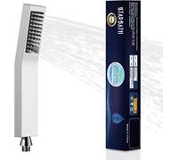 Douchette carrée en laiton chromé avec buse silicone Vendos85