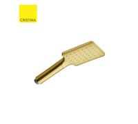 Douchette carrée Quadri Or Brossé - CRISTINA ONDYNA PD18596P