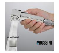Douchette d’arrêt WC CUBE Brass nickel satiné - Bossini B00475094