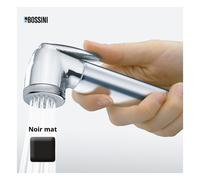 Douchette d'arrêt monojet diamètre 34.5 mm TALITA noir mat - Bossini B00660073