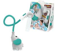 Yookidoo - Douchette Bain Éléphant Grise et Verte - Jouet Bain bébé - Jeu Bain et Douche Eveil des Sens - Tuyau Aspergeur Jouet de Bain bébé - Cadeau bébé de 0 à 2 Ans