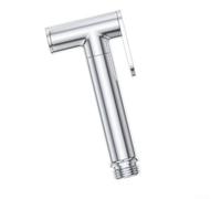 Douchette de bidet à main en acier inoxydable noir avec buse autonettoyante, design pressurisé, résistant à la rouille, pour installation de salle de bain, plusieurs couleurs, 11 x 6 x 5 cm pour