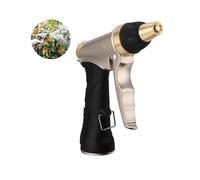 Douchette de jardin à main, pistolet de douche/arroseur de jardin haute pression - Débit d'eau réglable