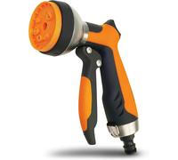 Douchette De Jardin En Aluminium - Pistolet De Jardin Avec 7 Modes De Pulvérisation - Pistolet De Douche Avec Embout De Tuyau D'Arrosage - Douchette À Main - Pistolet À Eau De Jardin - Buse
