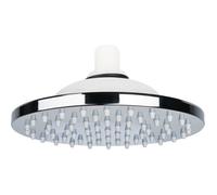 Douchette de tête pour cabine et paroi de douche - Odyssee - Leda - Gris - Métal - Rond