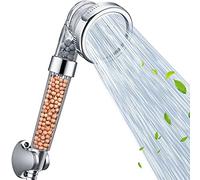Douchette, Douche A Main Pistolet Haute Pression Pomme De Douche Douche A Main 3 Voies avec Billes Minerales Ion pour Peau Seche Et Cheveux par Nosame