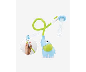 Douchette éléphant bleu/vert TU