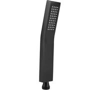 Douchette en cuivre F-Y332 Plus Grande douchette carrée Plate en cuivre Noir pour Salle de Bain adaptée à la Salle de Douche
