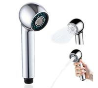 Douchette Evier Cuisine, Robinet Cuisine Avec Douchette Extractible 2 Jets Mitigeur Evier, Mousseurs Economiseurs D'eau, Universelle G1/2, Tête de Robinet pour Salle de Bain (Argent)