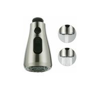 Douchette Evier Pull-Out Douchette pour Robinet Mitigeur Cuisine Pro Tête de Douche 2 Types de Jets Brossé