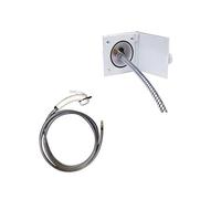 Douchette extérieure avec Socle encastrable et Couvercle pour Caravane et Camping-Car