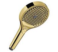Douchette Hansgrohe AXOR ShowerSolutions 39773990 130 mm, 3 jets, EcoSmart, 8 l/min, finition or poli